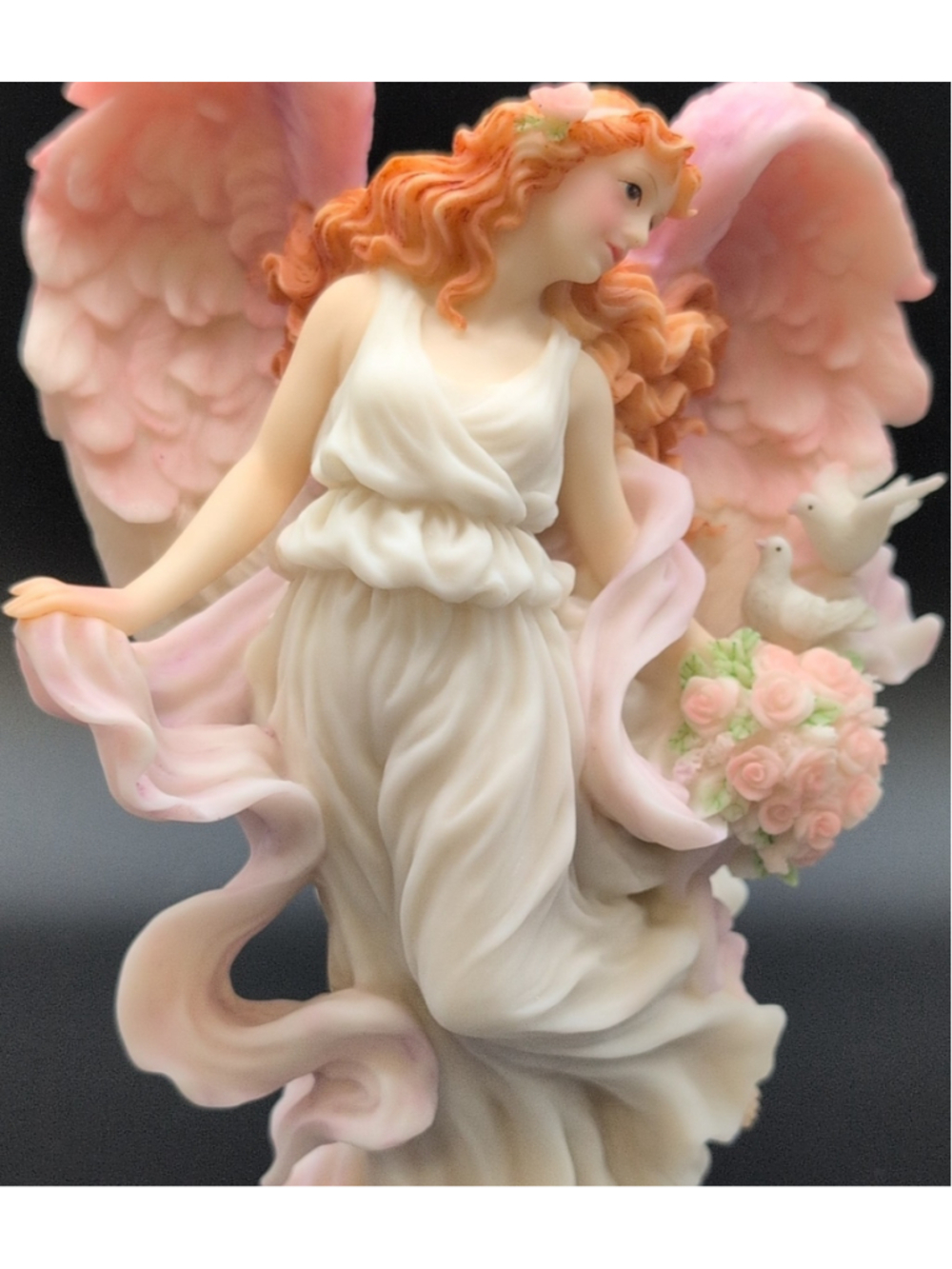 Seraphim Classics Harmony "Love's Guardian" Angel Resin Figurine Boxed 1996